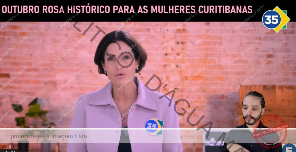 Outubro Rosa Histórico para as Mulheres Curitibana, elegendo a PRIMEIRA PREFEITA DE CURITIBA DEPOIS DE 331 ANOS